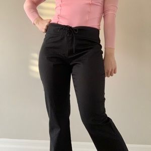 Vintage Kenneth Cole Lace-up Pants 🌌